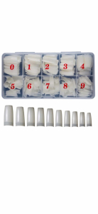 Nageltips Natural Box 500 stuks