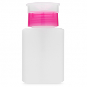 Dispenser met pomp, roze 150 ml